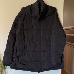 Universal Standard Black Puffer Jacket